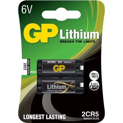 GP Batteries Батерия литиева фото 2cr5 6v gp (gp-bl-2cr5)