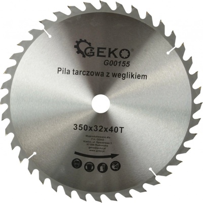 GEKO Kotouč pilový vidiový, 350x32x40T