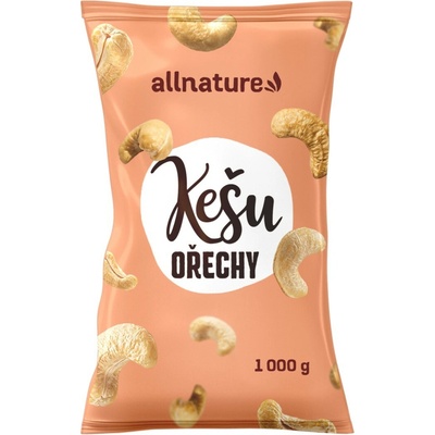 Allnature Kešu orechy 1000 g