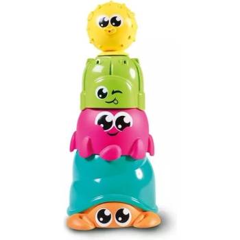 TOMY Toomies: Играчка за баня с морски животни - 4 части (E73221)