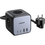 UGREEN DigiNest Cube 3 Plug + 4 USB 1,8 m (CD268)