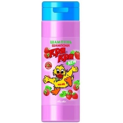 Кря-Кря Детски шампоан Кря Кря - Ягода, 170 ml (t-118206)