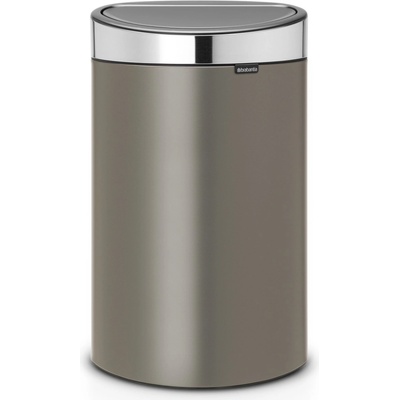 Brabantia Touch Bin NEW Brabantia platinový mat víko 40 l