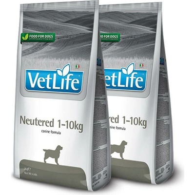 Vet Life Dog Neutered 1-10 kg Canine 2 x 10 kg