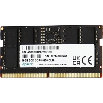 Apacer 16GB DDR5 5600MHz AS16GHB56CVBBGH