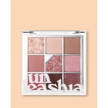 Unleashia Glitterpedia Eye Palette 5 All of Dusty Rose Paletka vegánskych očných tieňov 6,6 g