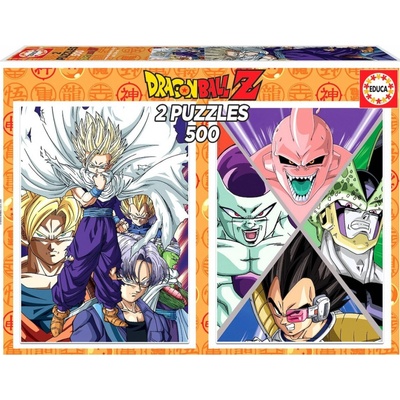 EDUCA Dragon Ball 138581 2 x 500 dílků