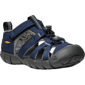 KEEN Детски сандали Keen Kids Seacamp II CNX Sandals - Naval Academy / Drizzle - размер 29 (EU) (702-0206-6714)