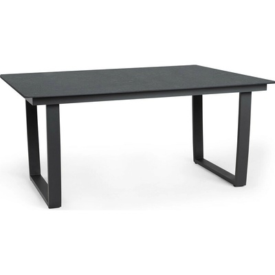 TIERRA LIV jídelní stůl charcoal deska stolu Trespa Graphite 150