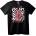 NOONEBRAND Тениска Тъжен Улични Мечок - 2XL, Black