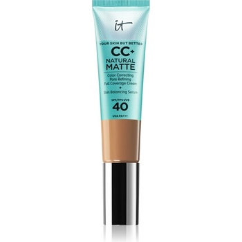 IT Cosmetics Your Skin But Better CC+ Natural Matte CC крем за матиране SPF 40 Tan 32ml