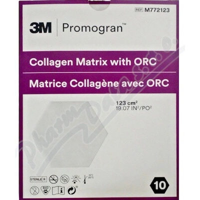 3M Promogran Collagen Matrix krytie 123 cm² 10 ks