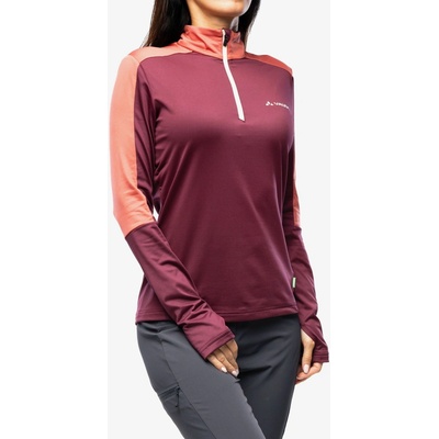 Vaude Livigno Halfzip II cassis
