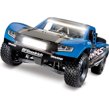 Traxxas Desert Racer TQi RTR s LED osvětlením modrá 1:8