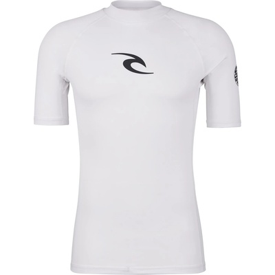 Rip Curl Мъжка плажна тениска от ликра Rip curl Waves UPF Perf S/S Lycra - White (050-2305-0514)