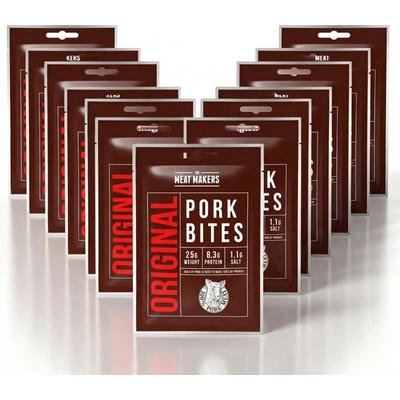 Meat Makers Jerky pork bites 15 x 25 g