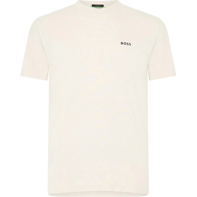 Boss Тениска Boss Men's Logo T-Shirt Logo Design - Open White