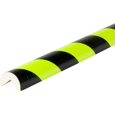 DP 10710 Varovný a ochranný profil 2 - priemer 4x100 cm Čierna-Zelená