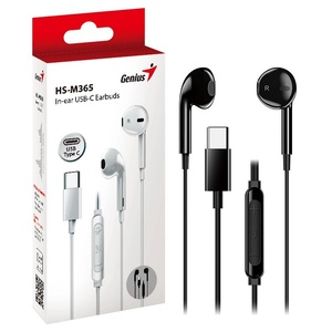 Genius HS-M365 USB-C black (31710030400) Слушалки