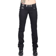 Black Pistol Stud Low Cut Denim