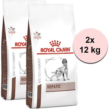 Royal Canin Veterinary Diet Dog Hepatic 2 x 12 kg