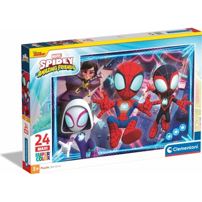 Clementoni Spidey a jeho úžasní priatelia MAXI 24 dielov