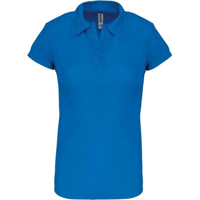 Kariban Polokošile Kariban PA483 CoolPlus® krátký rukáv dámská COT-20P48309400 Modrá aqua