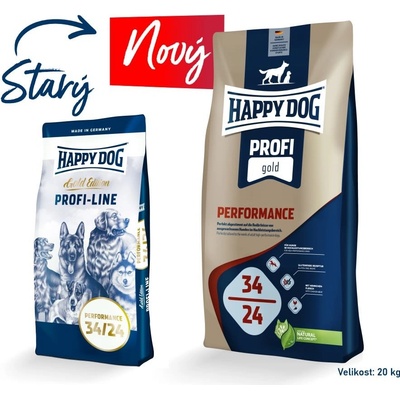Happy Dog Profi Gold Performance 34-24 20 kg