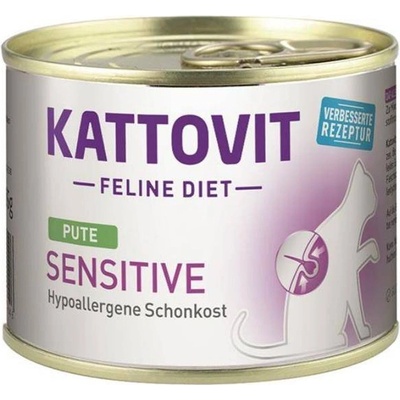 Kattovit Sensitive s morčacím mäsom s alergiou 185 g