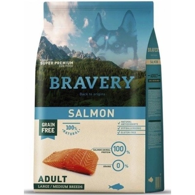 Bravery Adult Large & Medium Salmon 4 kg