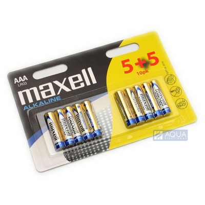 Maxell Алкална батерия lr-3 aaa 10 бр (lr03/mn2400)