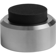 Walteco Dverová zarážka priemer 32x20mm, na naskrutkovanie, kartáčovaná nerez , 5590