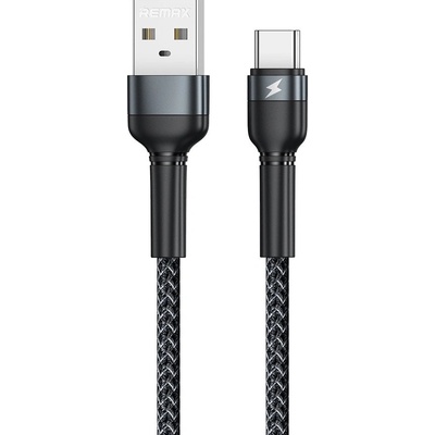 REMAX Кабел за зареждане USB към USB Typе C Remax, 2.4A, 1m, Черен (KXG0019911)