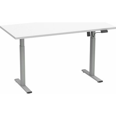 VCM E-Lona biela/strieborná 110 x 50 cm