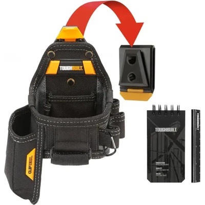 TOUGHBUILT Чанта за инструменти + тефтер и молив toughbuilt tb-ct-25x (tb-ct-25x)