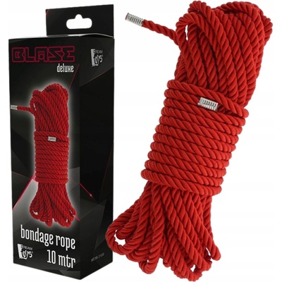 Dream Toys Blaze Deluxe Bondage Rope Red 10 m