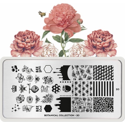 Image destička MoYou Botanical 20