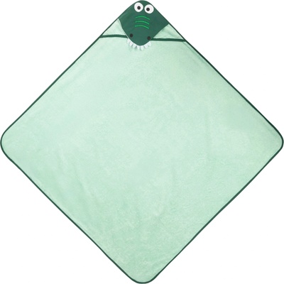 Sensillo Хавлия с качулка Sensillo - Water Friends, крокодил, 100 х 100 cm (SILLO-3057)