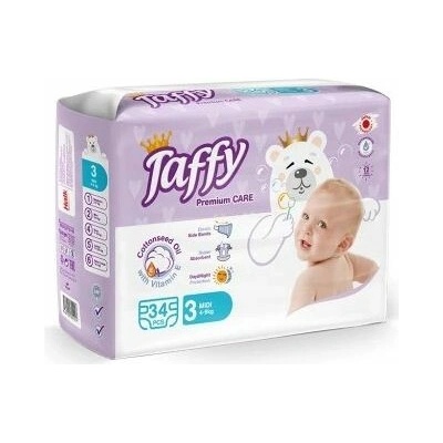 Taffy Premium Care 3 MIDI 4-9 kg 34ks