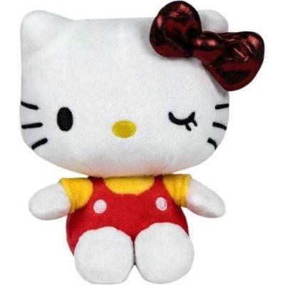 Hello Kitty 50. výročí Červená 37 cm