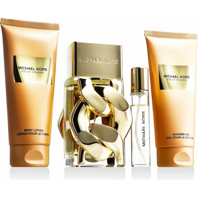 Michael Kors Michael Kors Pour Femme EDP 100 ml + telové mlieko 100 ml + sprchový gél 100 ml + EDP 10 ml