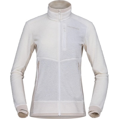 Norrøna Дамско поларено яке Norrøna Women's Falketind Warm1 Active Jacket Fleece jacket - Snow White / Oatmeal (105-7308-0214)