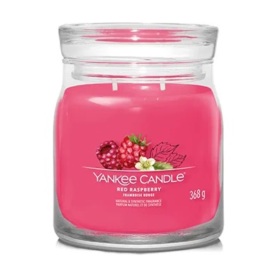 Yankee Candle Signature Red Raspberry ароматна свещ 368 гр