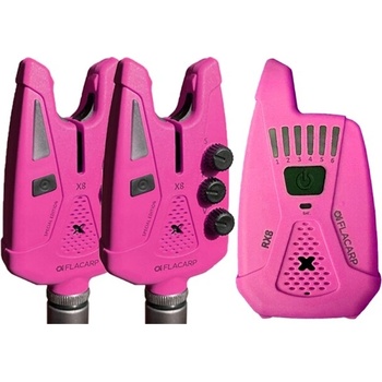 Flacarp X8 + príposluch RX8 2+1 Fialová