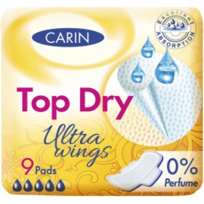 Carin Hyg.vložky Ultra TopDry 9 ks