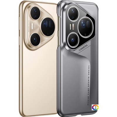 Huawei GKK Комплект за Huawei Pura 80 Ultra - PC Калъф + Скрийн протекторІ Цвят: Черен, Сив