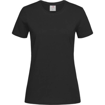 Stedman classic-t / Дамска обикновена тениска - черен опал s (st2600blos)