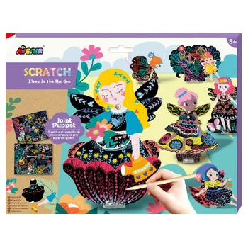 Pohyblivé škrabací obrázky Elfové Avenir