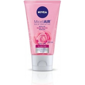 Image 1 of Nivea Rose Touch Почистващ гел за лице с розова вода х150 мл