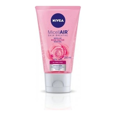 Nivea Rose Touch Почистващ гел за лице с розова вода х150 мл